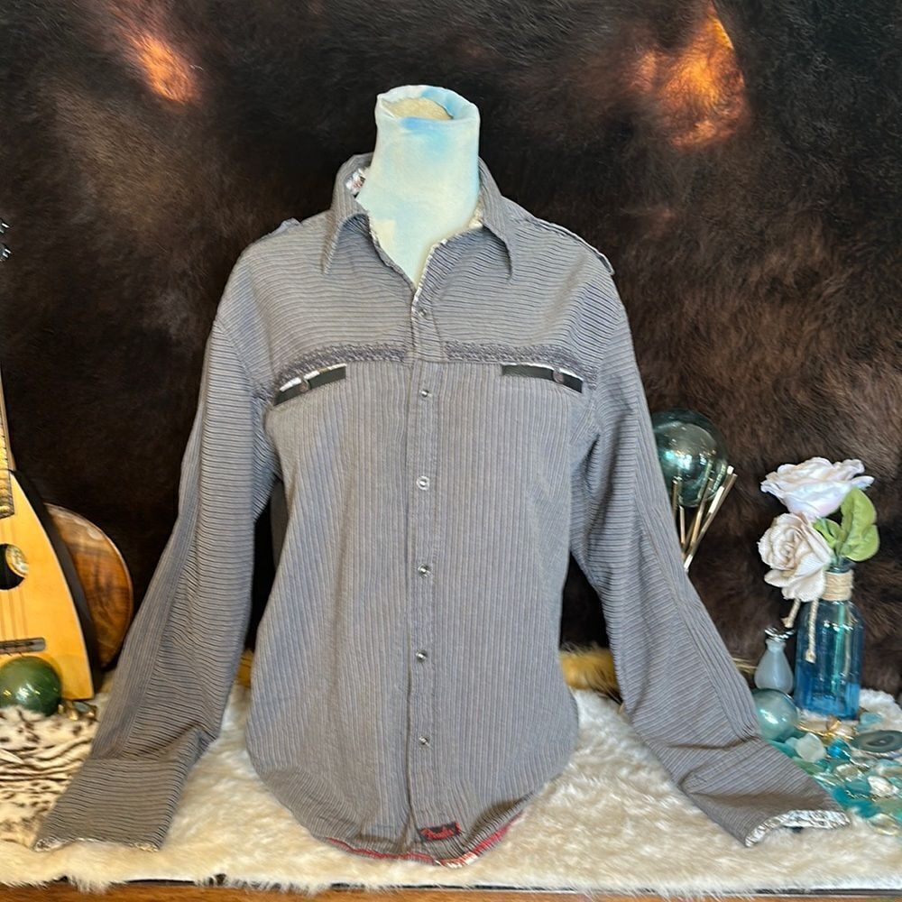 Fender button down shirt L (6035)